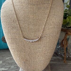 Gold and Crystal Park Lane Necklace